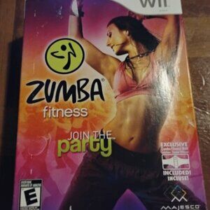 Zumba Fitness Join The Party (CIB Complete) With Sealed Belt - Nintendo Wii